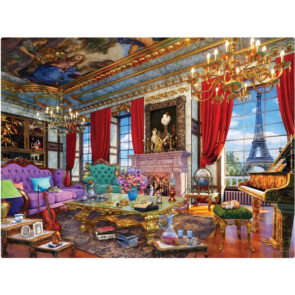 Crown - Sterling Series - Place in Paris Jigsaw Puzzle (2000 Pieces)
