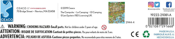 Ceaco - Comic Crowds - The Campsite by Len Epstein Jigsaw Puzzle (750 Pieces)