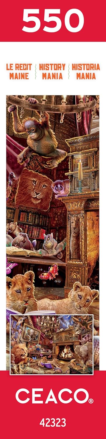 Ceaco - Story Mania - History Mania by Steve Sundram Jigsaw Puzzle (550 Pieces)
