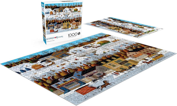 Buffalo Games - Windjammer Canal by Charles Wysocki Jigsaw Puzzle (1000 Pieces)