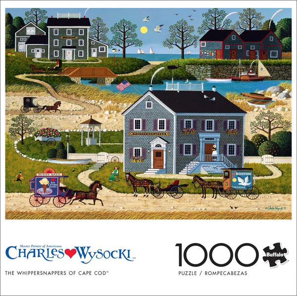 Buffalo Games - The Whippersnappers of Cape Cod by Charles Wysocki Jigsaw Puzzle (1000 Pieces)
