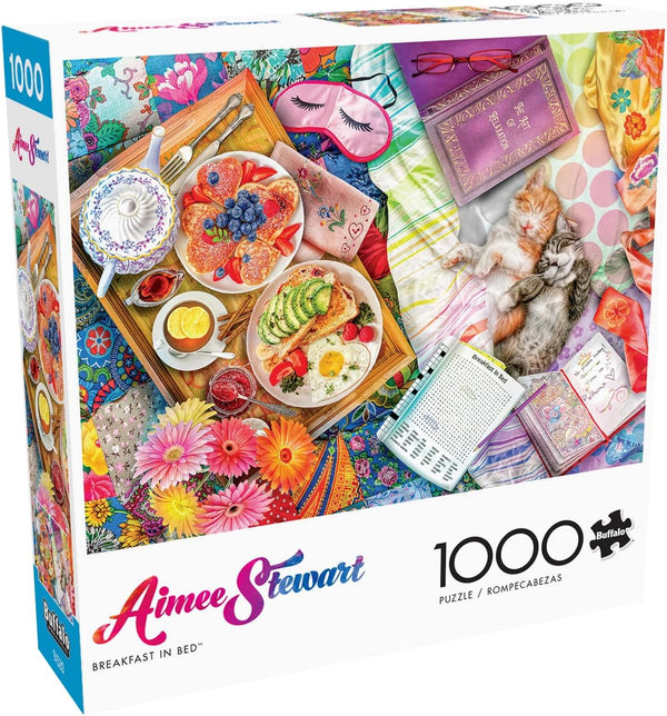 Buffalo Games - Breakfast in Bed by Aimee Stewart Jigsaw Puzzle (1000 Pieces)
