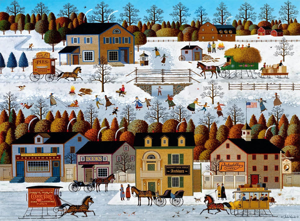 Buffalo Games - Windjammer Canal by Charles Wysocki Jigsaw Puzzle (1000 Pieces)