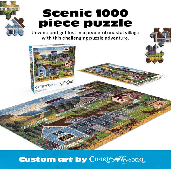 Buffalo Games - Sunset Bay by Charles Wysocki Jigsaw Puzzle (1000 Pieces)