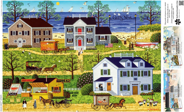 Buffalo Games - Gulls Nest by Charles Wysocki Jigsaw Puzzle (500 Pieces)