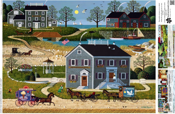 Buffalo Games - The Whippersnappers of Cape Cod by Charles Wysocki Jigsaw Puzzle (1000 Pieces)
