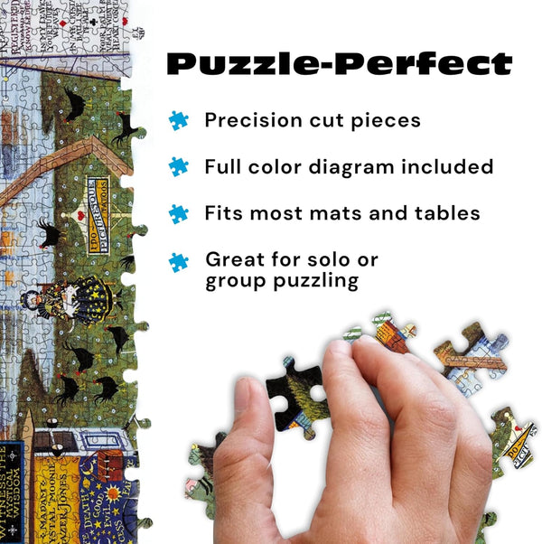 Buffalo Games - Know it All by Charles Wysocki Jigsaw Puzzle (1000 Pieces)