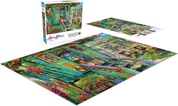 Buffalo Games - The Potting Shed by Aimee Stewart Jigsaw Puzzle (1000 Pieces)