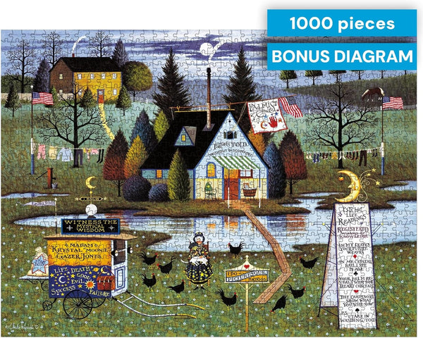 Buffalo Games - Know it All by Charles Wysocki Jigsaw Puzzle (1000 Pieces)