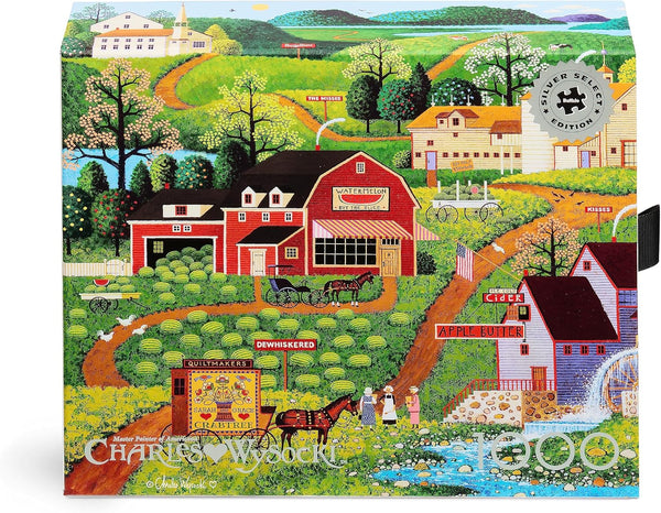 Buffalo Games - Silver Select - Charles Wysocki - Burma Road - Premium 1000 Piece Jigsaw Puzzle for Adults