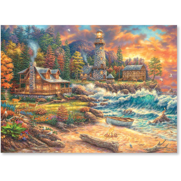 Crown - Landscape Series - Providence by the Sea by Chuck Pinson Jigsaw Puzzle (1000 Pieces)