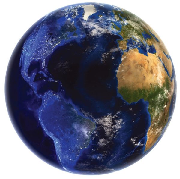 Tomax - Round Earth Jigsaw Puzzle (568 Pieces)