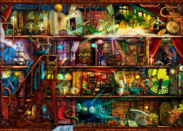 Holdson - Treat Yo' Shelf - Fantastic Voyage by Aimee Stewart Jigsaw Puzzle (1000 Pieces)