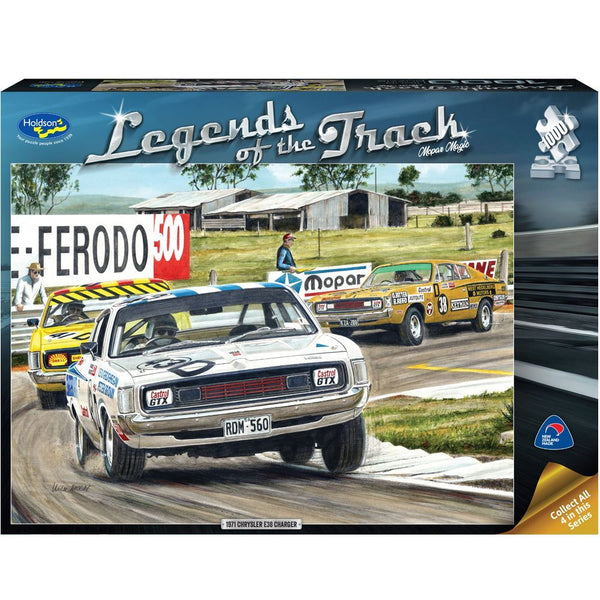 Holdson - Legends of The Track - Mopar Magic by Mike Harbar Jigsaw Puzzle (1000 Pieces)