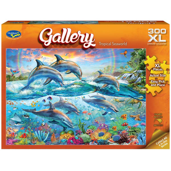 Holdson - Gallery 7 Tropical Seaworld Large Piece Jigsaw Puzzle (300 Pieces)