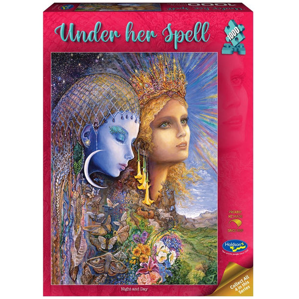 Holdson - Under Her Spell - Night And Day by Josephine Wall Jigsaw Puzzle (1000 Pieces)