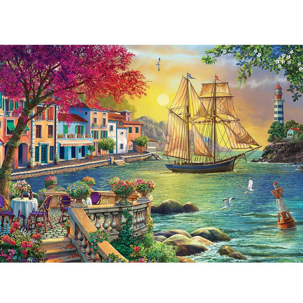 Holdson - Sunsets 4 - Sailing at Sunset by Image World Jigsaw Puzzle (1000 Pieces)
