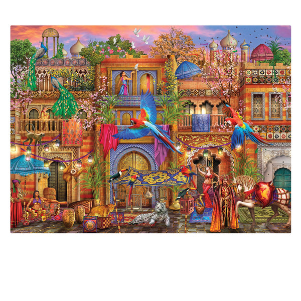 Crown - Vivid Views Series - Arabian Street by Ciro Marchetti Jigsaw Puzzle (1000 pieces)