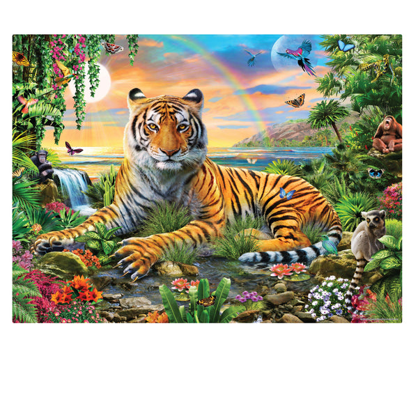 Crown - Imagine Series - King of the Jungle Jigsaw Puzzle (1000 pieces)