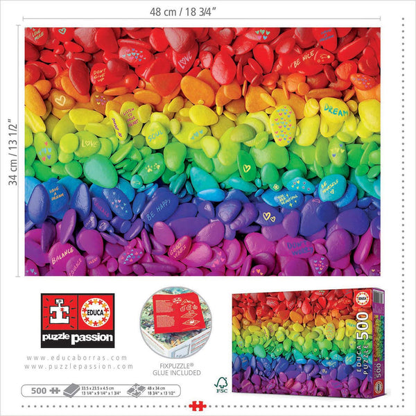 Educa - Pebbles Jigsaw Puzzle (500 Pieces)