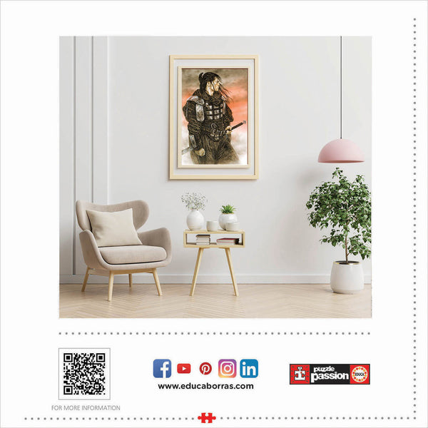 Educa - Dead Moon by Luis Royo Jigsaw Puzzle (500 Pieces)