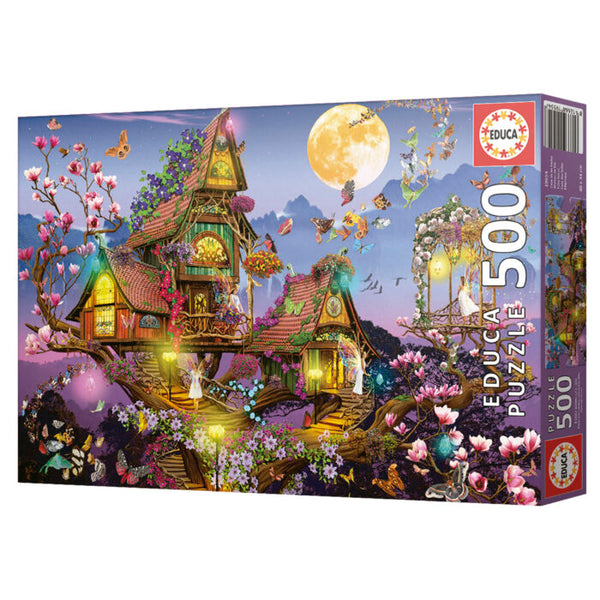 Educa - Fairy House Jigsaw Puzzle (500 Pieces)
