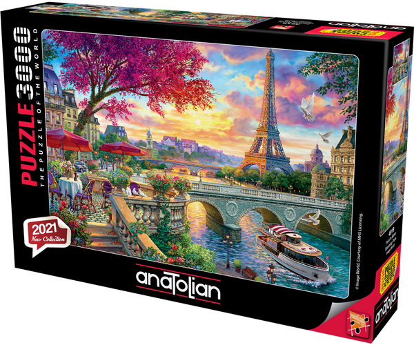 Anatolian - Blooming Paris by Image World Jigsaw Puzzle (3000 Pieces)