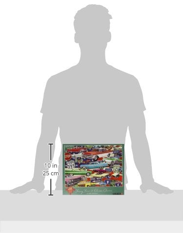 Willow Creek - Fancy Fins and Classic Chrome Jigsaw Puzzle (1000 Pieces)