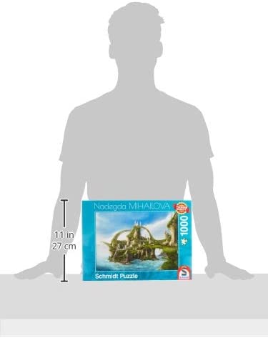 Schmidt - Island of Waterfalls by Nadegda Mihailova Jigsaw Puzzle (1000 Pieces)