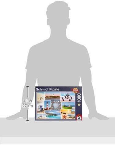 Schmidt - By The Sea Jigsaw Puzzle (1000 Pieces)
