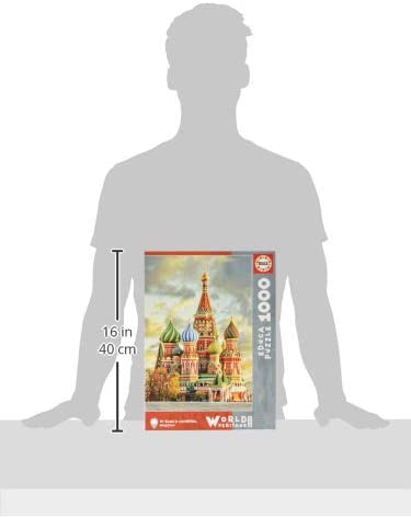 Educa - St Basils Cathedral Moscow Jigsaw Puzzle (1000 Pieces)
