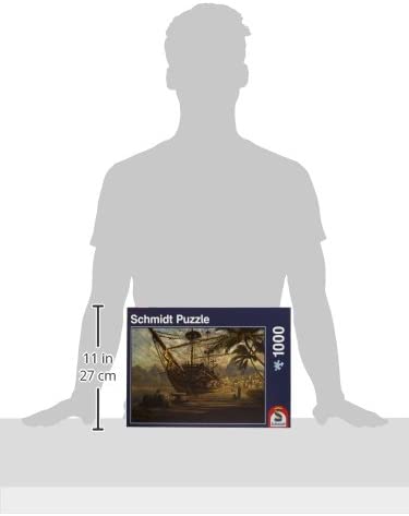 Schmidt - Ship at Anchor Jigsaw Puzzle (1000 pieces)