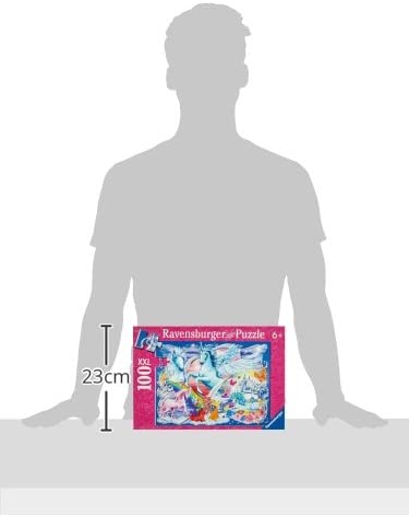 Ravensburger - Amazing Unicorns Glitter Jigsaw Puzzle (100 pieces) 139286