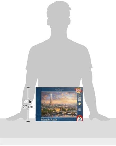 Schmidt - Thomas Kinkade - Paris, City of Love Jigsaw Puzzle (1000 Pices)