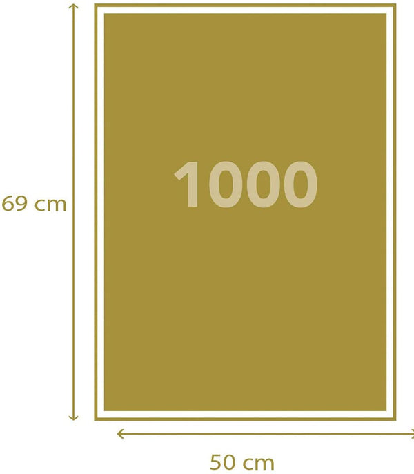 Clementoni - Sun Flowers by Van Gogh Jigsaw Puzzle (1000 Pieces)