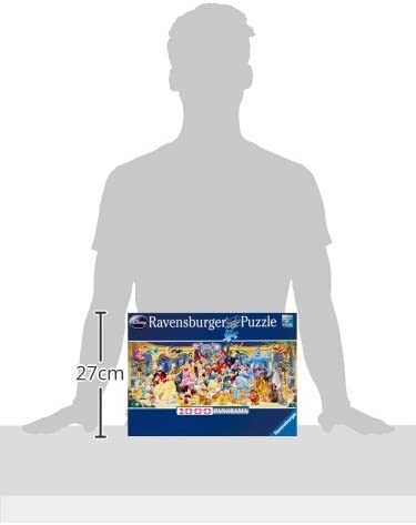 Ravensburger - Disney Group Photo Characters Panoramic Jigsaw Puzzles (1000 pieces)