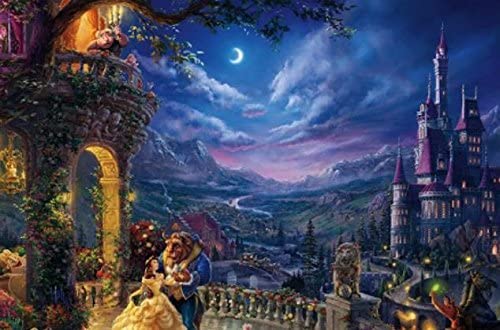 Ceaco Thomas Kinkade The Disney Collection Multipack 4 in 1 Puzzle - 500 Piece Each
