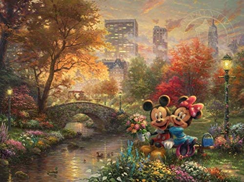 Ceaco Thomas Kinkade The Disney Collection 4-in-1 Multipack - 500 Pieces Each