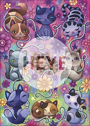 Heye - Dreaming, Kitty Cats by Jeremiah Ketner Jigsaw Puzzle (1000 Pieces)