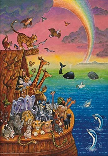 Anatolian - Noah & The Rainbow Jigsaw Puzzle (260 Pieces)