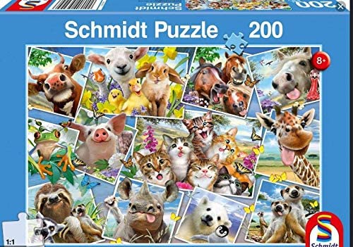 Schmidt - Animal Selfies Jigsaw Puzzle (200 Pieces)