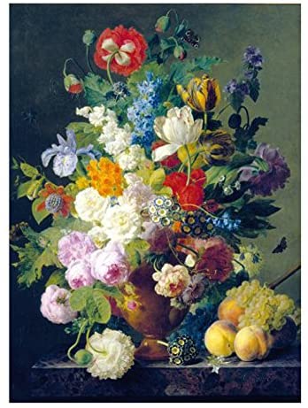 Clementoni - Museum Collection - Bowl of Flowers Jigsaw Puzzle (1000 Pieces)