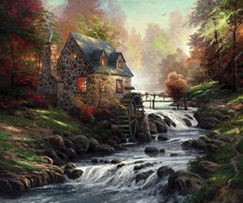 Ceaco - Thomas Kinkade - Cobblestone Mill Puzzle - 1000 Pieces