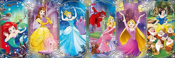 Clementoni - Panorama Collection - Disney Princess Jigsaw Puzzle (1000 Pieces)