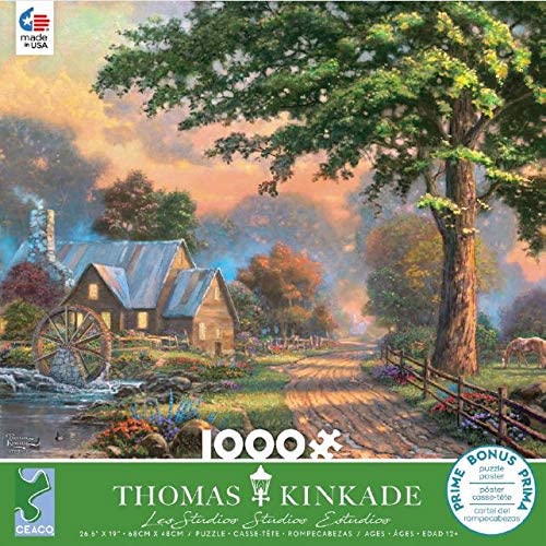 Ceaco - Thomas Kinkade - Simpler Times II Jigsaw Puzzle (1000 pieces)