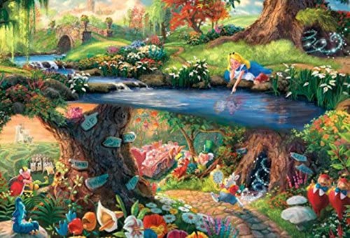 Ceaco Thomas Kinkade The Disney Collection Multipack 4 in 1 Puzzle - 500 Piece Each