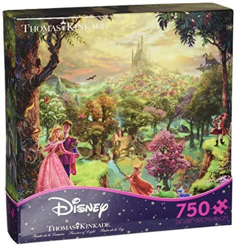 Ceaco - Sleeping Beauty Thomas Kinkade Disney Dreams Collection Jigsaw Puzzle (750pc)