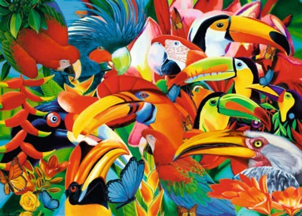 Trefl - Colourful Birds Jigsaw Puzzle (500 Pieces)