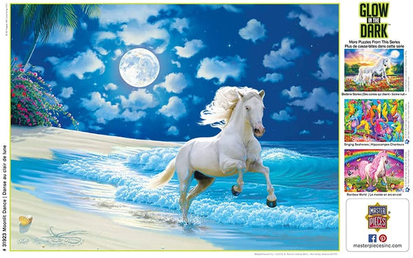 Masterpieces - Glow in the Dark Moonlit Dance Ez Grip Jigsaw Puzzle (300 Pieces)
