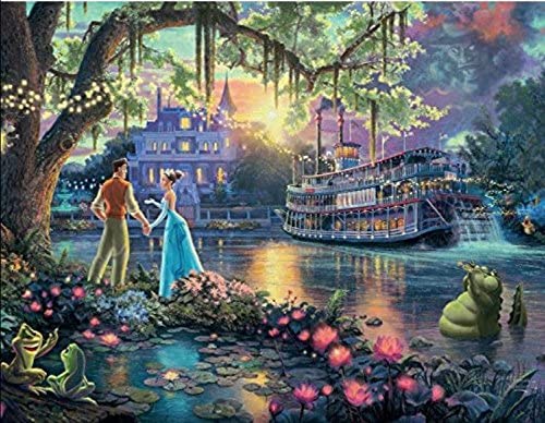 Ceaco 4-in-1 Multi-Pack Thomas Kinkade Disney Dreams Collection Jigsaw Puzzle (500 Pieces)